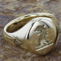 6-Signet Ring Head Engraving